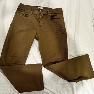 Tecovas olive straight boot pants (34Wx30L)